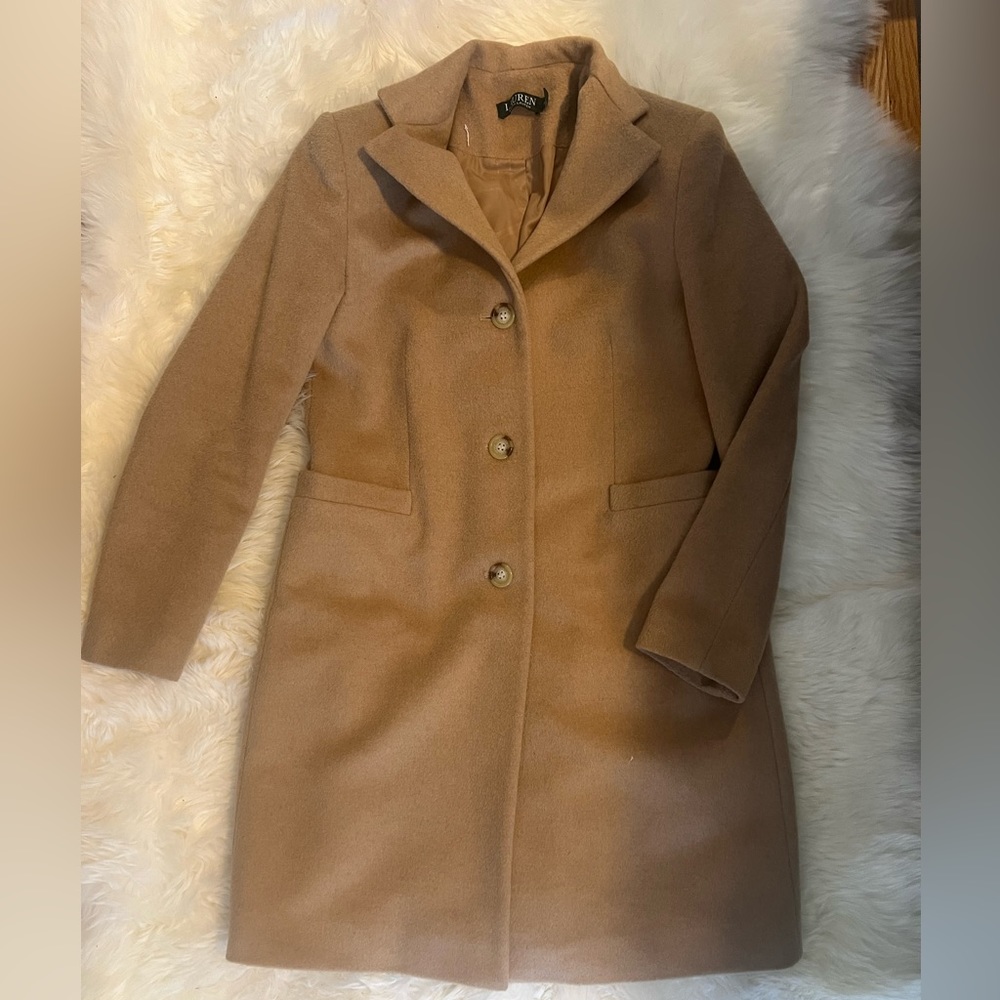 Ralph Lauren Camel Coat